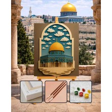 Orenda Hobi Sanat Sayılarla Boyama Mescid-I Aksa