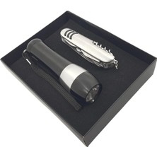 SürLaz Kişiye Özel Isimli Çakı Seti Çok Fonksiyonlu Çakı Fener Seti, Cep Araç Deprem Kamp Seti