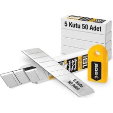 Sgs Maket Bıçağı Yedeği (50 Adet) (0,50MM)