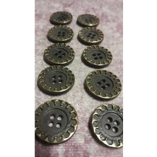 ILCARE Polyester Düğme 27 Boy 18 mm ,10 Adet