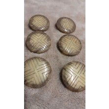 ILCARE Polyester Düğme 40 Boy 25 mm 6 Adet