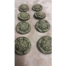 ILCARE Polyester Düğme 38 Boy 26 mm 8 Adet