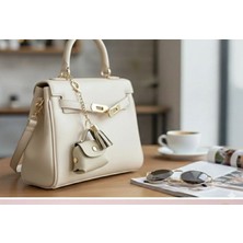 Pololiza Simli Bag Charm Mini Cüzdan / Çok Amaçlı Lüks Anahtarlık ve Çanta Askı Süsü Çanta Aksesuarı