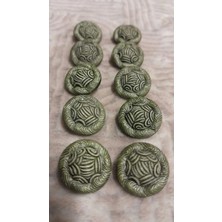 ILCARE Polyester Düğme 26 Boy 17 mm 10 Adet