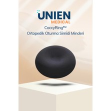 Unien Medical Coccyring™ Ortopedik Oturma Simidi Minderi – Kuyruk Sokumu Destek, Koltuk ve Sandalye Oturma Yastığı