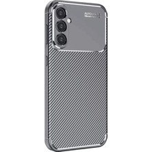 Novis Liora Newface Samsung Galaxy A16 5g Kılıf Auto Focus Karbon Kapak - Gri