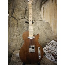 Puandorg CEVİZ Elektro Gitar Custom & Yıllanmış Ağaç Kişiye Özel