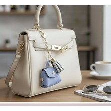 Pololiza Simli Bag Charm Mini Cüzdan / Çok Amaçlı Lüks Anahtarlık ve Çanta Askı Süsü Çanta Aksesuarı