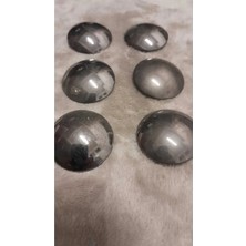 ILCARE Sıyah Metal Düğme 48 Boy 30 mm 6 Adet