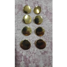 ILCARE Gold Kaplam Düğme 26 Boy 16 mm ,8 Adet