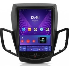 Kingwin Ford Fiesta Tesla Stil Uyumlu (2009-2017) 9,7" Android Multimedya Sistemi - 4gb Ram / 64GB Hafıza