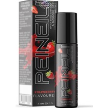 Çilekli Kayganlaştırıcı Jel Masaj Jeli Su Bazlı Strawberry Lubricant Massage Gel Water Based 75 ml