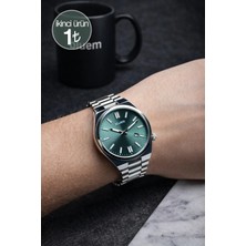 Bluem Axis Solid Serisi - Çelik Kasa & Kordon Erkek Kol Saati