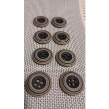 ILCARE Polyester Düğme 28 Boy 15 mm 8 Adet