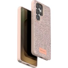 Starseven Onegif Galaxy S26 Bright Simli Kapak - Pembe