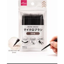 Daiso Daıso Micro Brush 50’li – Profesyonel Hassas Uygulama Fırçası (Japon Kalitesi)