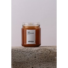 Obbje Odunsu Kokulu Cam Kavanoz Mum | Amber Cam | Dekoratif & Modern Tasarım