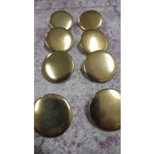 ILCARE Gold Kaplam Düğme 36 Boy 24 mm ,8 Adet