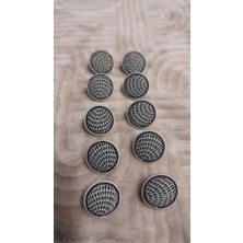 ILCARE Polyester Düğme 18 Boy 12 mm 8 Adet