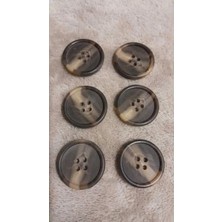 ILCARE Polyester Düğme 36 Boy 24 mm 6 Adet