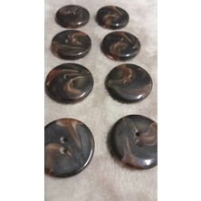 ILCARE Polyester Düğme 43 Boy 27 mm 8 Adet