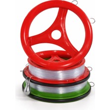 Ayaz Fishing 3 Adet Çipura Dip Olta Kasnak Takımı 3 Iğneli 100MT