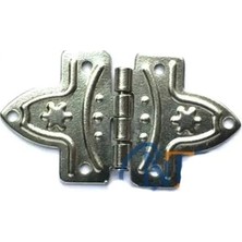 Twin Store Yonca Menteşe - Küçük 17X32 Mm, Nikel, 100 Adet