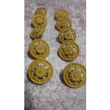 ILCARE Polyester Düğme 18 Boy 15 mm 10 Adet