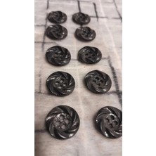 ILCARE Polyester Düğme 24 Boy 14 mm 10 Adet