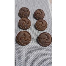 ILCARE Polyester Düğme 35 Boy 22 mm 6 Adet