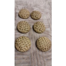 ILCARE Polyester Düğme 34 Boy 22 mm 6 Adet