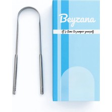 Beyzana Dil Temizleyici Gümüş Ağız Bakım Fırçası Dil Plak Temizleme Dil Sıyırıcı