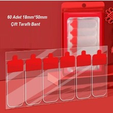 Otohousse 60 Parça Kolay Açılır Güçlü Çift Taraflı Bant 18MM*50MM (5545)