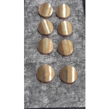 ILCARE Altın Kaplama Metal Dügme 35 Boy 20 mm 8 Adet