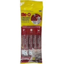 | Me-O Creamy Treats - Ton Balıklı Domates Aromalı 4X15 gr