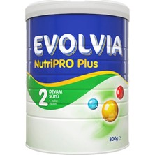Evolvia Nutripro Plus 2 Toz Devam Sütü 800 gr 6 Aydan İtibaren Bebekler İçin Zengin İçerik