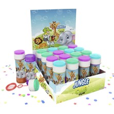 KİKA Köpük Balon Stantlı 36'lı Jungle Club Kika Parti Malzemeleri