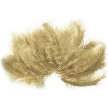 KİKA Balon Süsleme Tüyü 100'LÜ Altın Kika Parti Malzemeleri