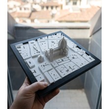 Bizero Floransa Italya-Santa Maria Del Fiore  3D Şehir Modeli 25X25