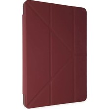 Uravas Store Redmi Pad Se Kılıf Kalemlikli Mars Tablet Kılıfı - Mürdüm