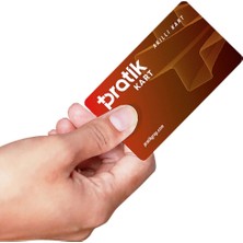 Pratik Kart Pratik PT-202 Akıllı Kart ( 25' Li ) - ( Pratikkart Baskılı )