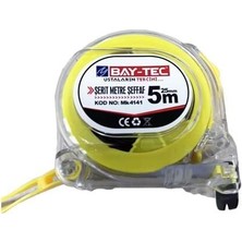 Bay-Tec Şeffaf Şerit Metre 3 mm x 16 mt MK4139 Baytec