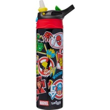 Smiggle Smıggle  Marvel Yalıtımlı Paslanmaz Çelik Kapaklı Içecek Şişesi 520 ml