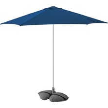 IKEA Högön/ıggön Koyu Mavi-Koyu Gri Güneş Şemsiyesi