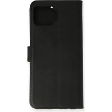 Novis Liora Newface Oppo Reno 4 Lite Kılıf Trend S Plus Kapaklı Kılıf - Siyah