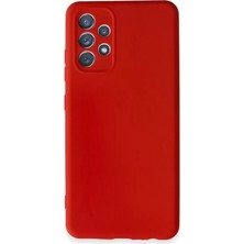 Novis Liora Newface Samsung Galaxy A32 Kılıf First Silikon - Kırmızı