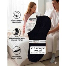 Patik Çorap 4 Çift Özmen Çorap Erkek Patik Çorap