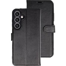 Novis Liora Newface Samsung Galaxy S26 Kılıf Trend S Plus Kapaklı Kılıf - Siyah