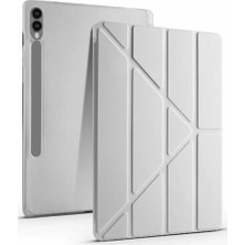 Novis Liora Newface Samsung Galaxy X510 Tab S9 Fe 11 Kılıf Kalemlikli Mars Tablet Kılıfı - Gri
