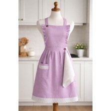 Keten Kumaş Silinebilir Su Geçirmez Mutfak Önlüğü – Şık ve Kullanışlı Tasarım